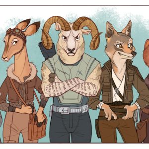 A Zootopia-inspired take on the characters from Campaign: Mynock