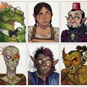 Interior art for Penny Arcade's Acquisitions Incorporated D&D book