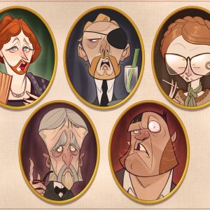 Fan art for Alasdair Beckett-King's interactive murder mystery originally posted on Twitter. See the full video <a href="https://www.youtube.com/watch?v=2ptNJaiid5E" target="_blank">here</a>