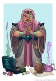 Full colour commission sample: Acquisitions Incorporated's Obviator